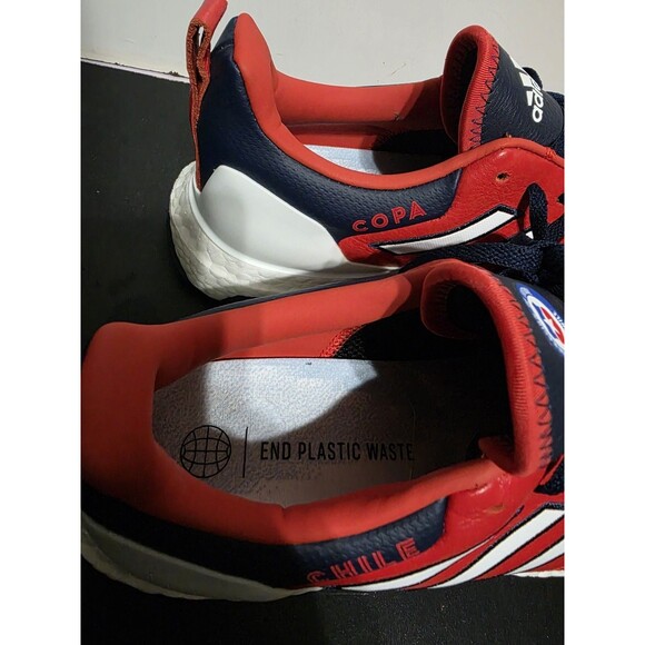 New ADIDAS ULTRA BOOST X COPA WORLD CUP CHILE [GW7270] RED LEATHER Men's Size 9 - Picture 8 of 13